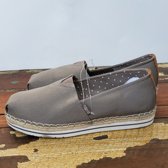 Skechers Espadrilles Slip On Memory Foam Sz 9.5 - Picture 7 of 16